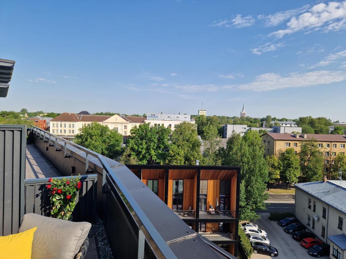 Artisa Riia Str 20A Luxury 2Br Penthouse Apartment Tartu Esterno foto